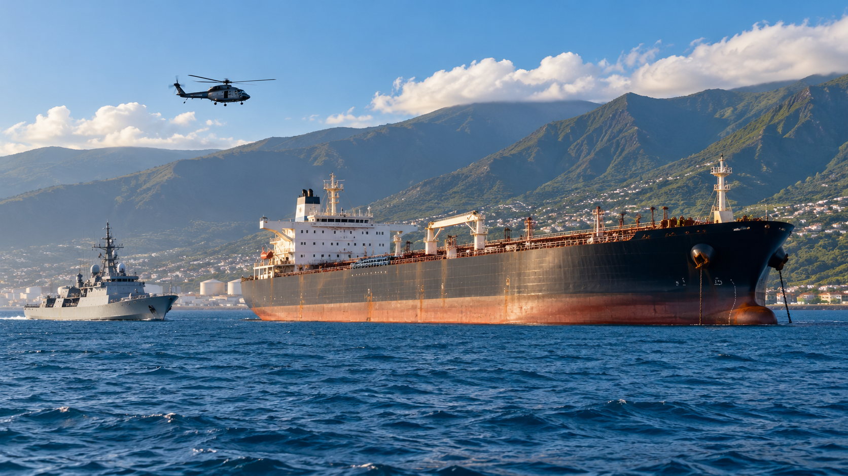 La Réunion : un pétrolier soupçonné d’appartenir à la flotte fantôme russe immobilisé à La Possession, son capitaine en garde à vue — Actualités, La Réunion